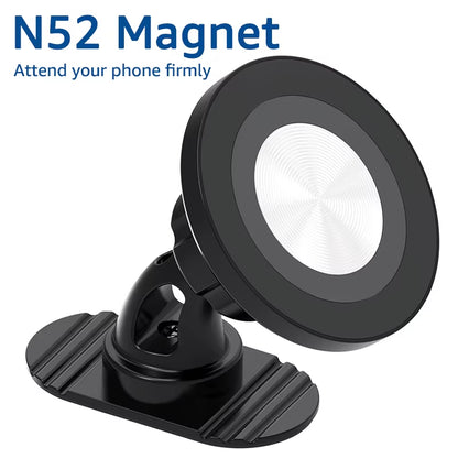 Magnetic Car Phone Holder for Magsafe Case  Car Dashboard Phone Mount 360° Rotation Magnet Mobile Phone GPS Brackets