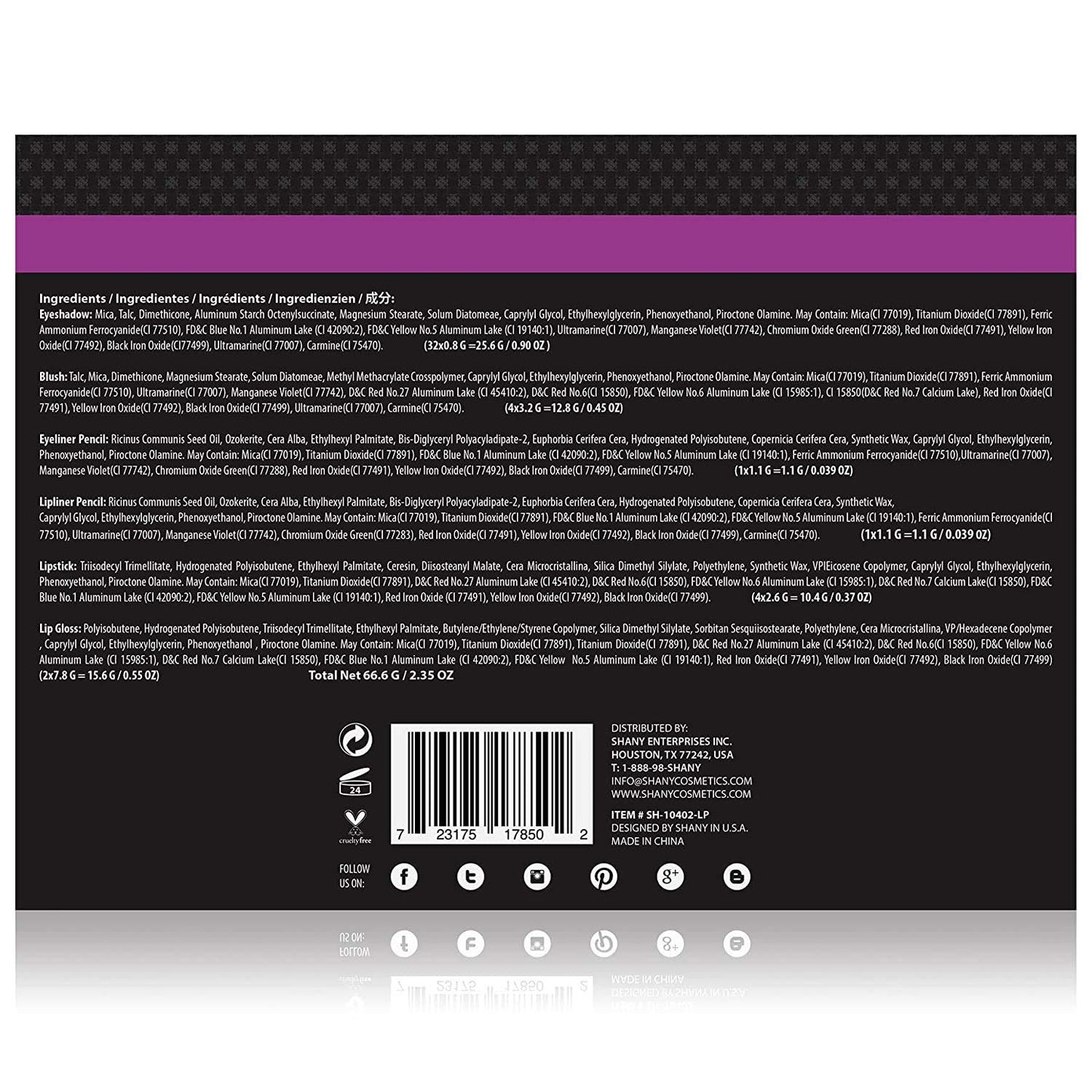 Carry All Make up Train Case with Pro Makeup Set, Beauty Brushes, Lipsticks, Eye Shadows, Blushes, Powders, and More - Reusable Cosmetics Storage Organizer - Premium Gift Packaging - Leopard