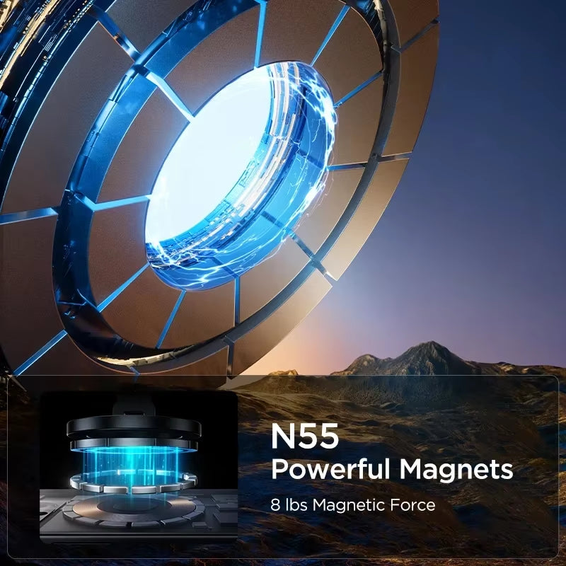 Magnetic Car Phone Holder Mount Foldable Universal Strong Phone Mount for Car for Iphone 15 14 13 Pro Max Samsung Huawei