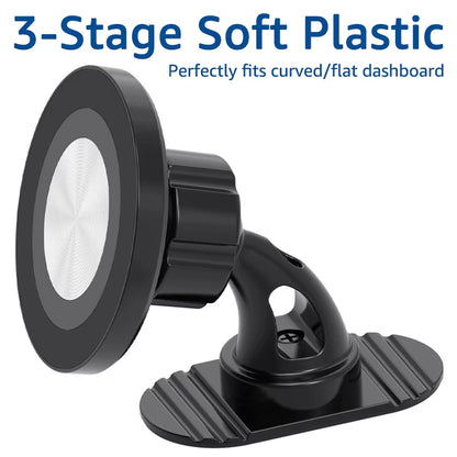 Magnetic Car Phone Holder for Magsafe Case  Car Dashboard Phone Mount 360° Rotation Magnet Mobile Phone GPS Brackets