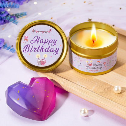 Birthday Gifts for Women,Unique Birthday Presents Friendship Gift Purple Relaxing Self Care Set Ideas Care Package Gifts Basket for Women Mom Sister Best Female Friend Gifts Box