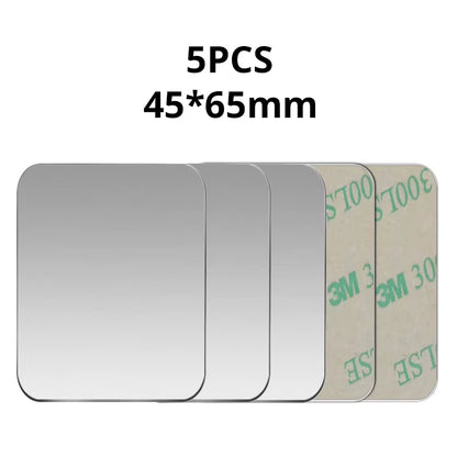 Metal Plate for Magnetic Car Phone Holder  Iron Sheet Disk Sticker Mount Mobile Phone Magnet Stand for Iphone