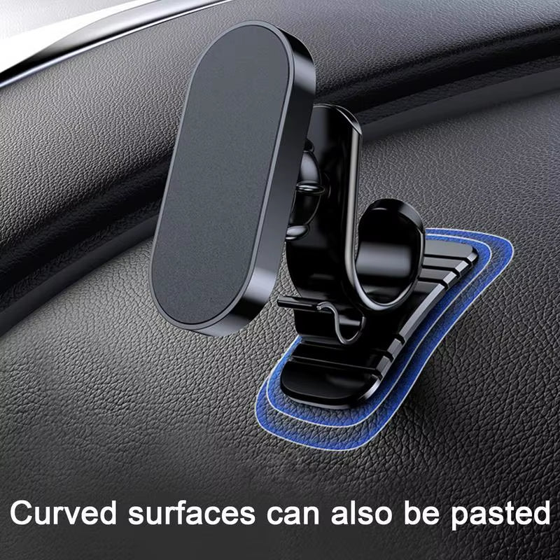 Adjustable Magnetic Car Phone Holder Magnet Mount Mobile Cell Phone Stand GPS Support for Smartphones 360 Degree Rotation