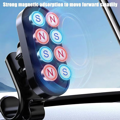 Adjustable Magnetic Car Phone Holder Magnet Mount Mobile Cell Phone Stand GPS Support for Smartphones 360 Degree Rotation