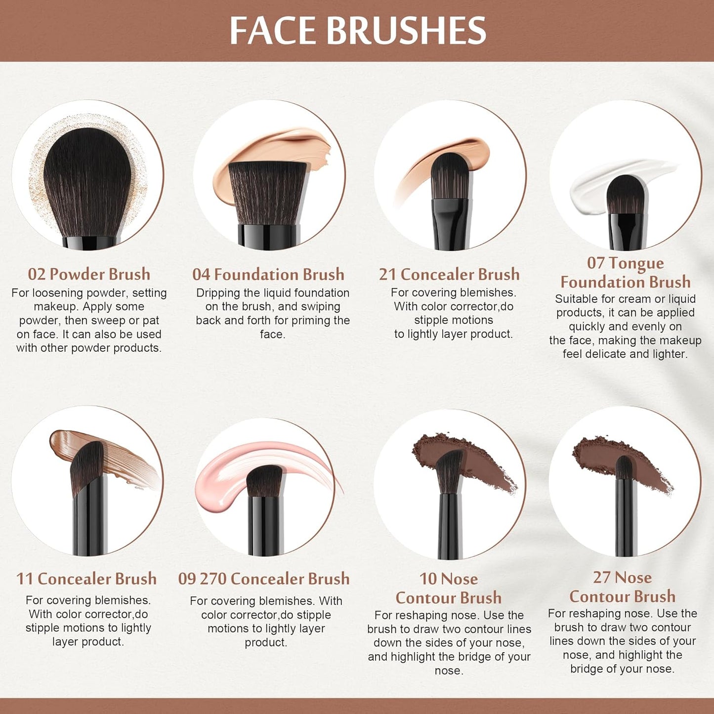 Makeup Brushes Set Professional 30Pcs Obsidian Makeup Brushes Premium Synthetic Powder Kabuki Foundation Contour Blush Concealer Eye Shadow Blending Eyeliner Crease Eyebrow Make up Brush Kit